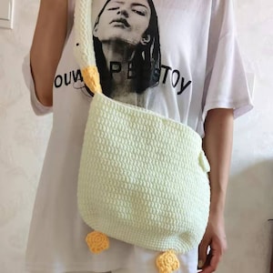 Handmade Crochet Cute Duck Duckling Bag | Sling Crossbody Bag | Finished Product Ready Stock