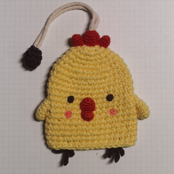 Handmade Crochet Cute Cartoon Animal Characters Key Pouch (Part 2) | Key Pouch Protector | Finished Product Ready Stock |