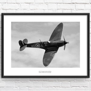 Spitfire Commemorative Framed Print