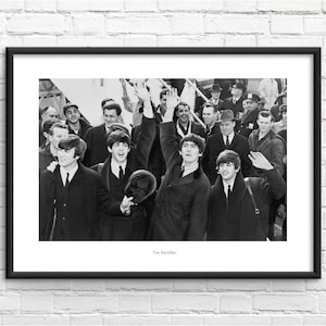 The Beatles Commemorative Framed Print