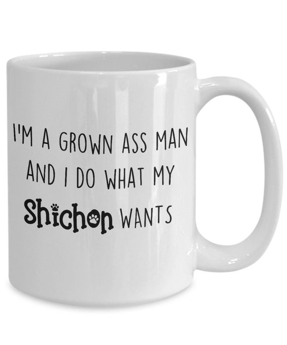 Shichon Dog Coffee Mug Shichon Dog Mug Shichon Dog Gifts
