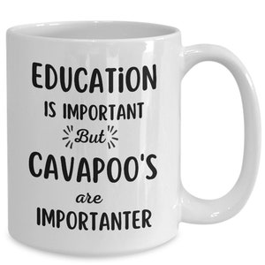 Funny Cavapoo Gifts for Women, Cavapoo Dog Mug, Cavapoo Mug, Cavapoo gifts, Gifts for Cavapoo mom, Cavapoo Dad Mug, Cavapoo Owner Mug