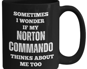 Norton Commando Mug - Motorcycle Lover Gift