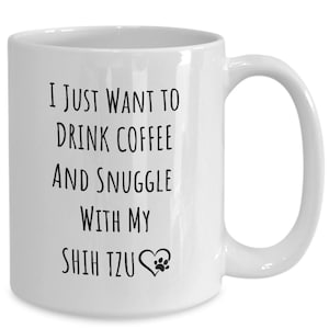 Shih tzu gifts, shitzu gifts for dogs, shitzu gifts, shih tzu dog men gifts, shih tzu dad present, Dog daddy mug, shih tzu owner gift
