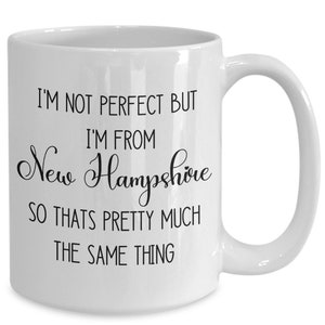 New Hampshire Kaffeetasse - New Hampshire Geschenke - Umzug Geschenk - Langstrecken Freund Tasse - Mitarbeiter Geschenk - Umzug Geschenk