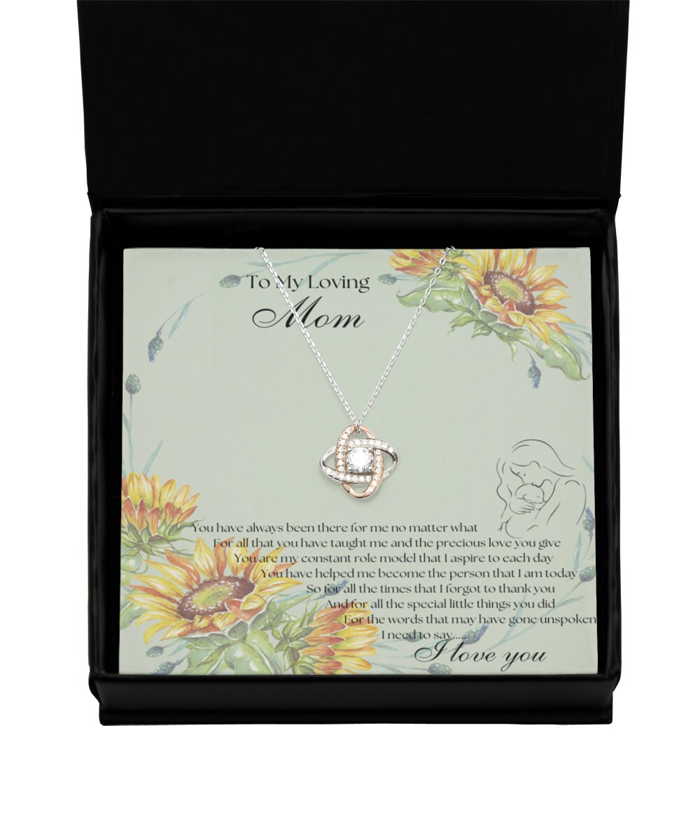 ペンダント 母の日ギフト  メッセージジュエリー 母への魅惑的な美しさのネックレス、母へのメッセージカードジュエリー