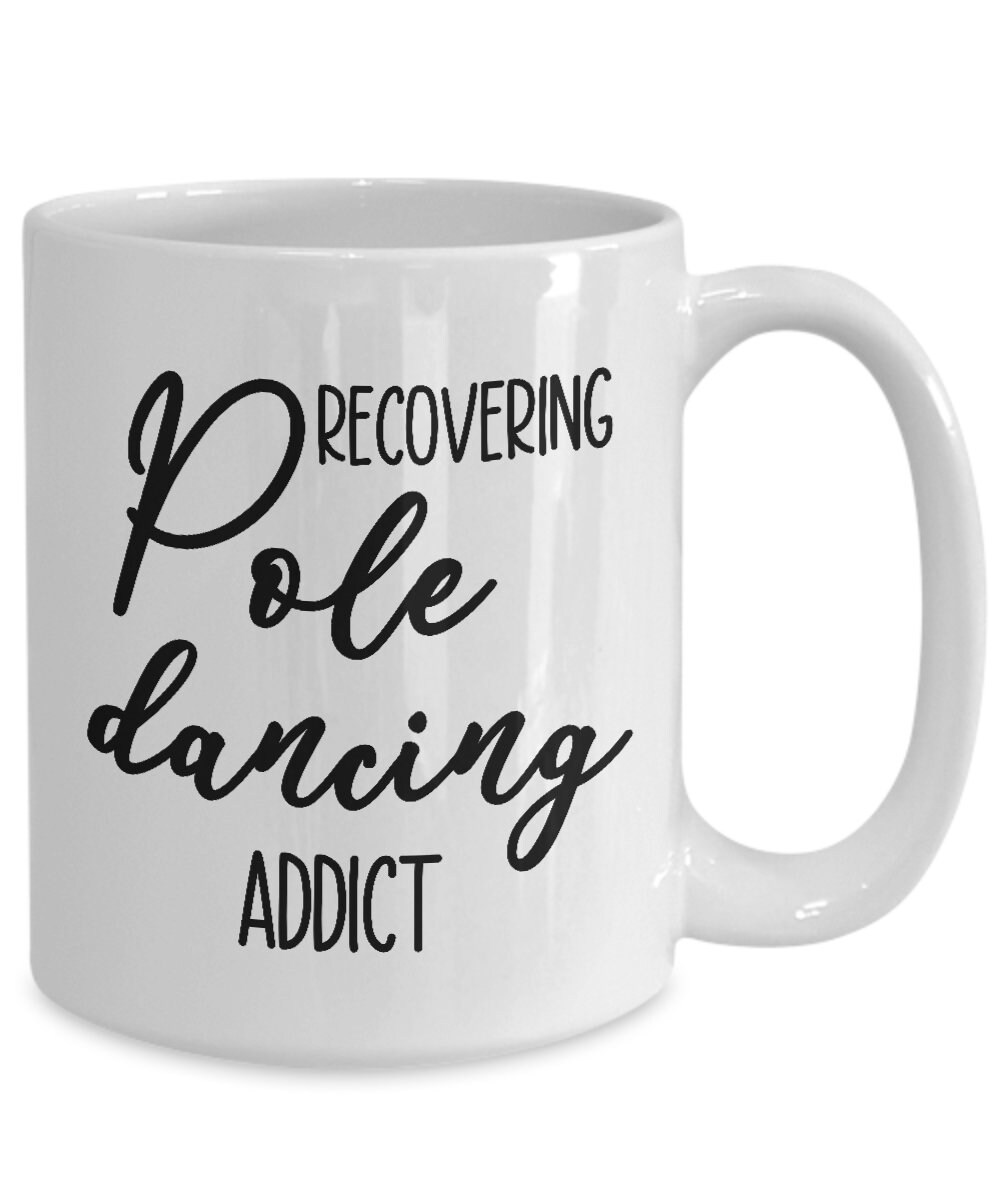 Pole Dancing Coffee Mug, Gift for Pole Dancer, Pole Dancing Mom Mug