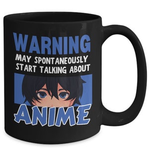Lustiger Anime Becher, niedlicher Anime Kaffeebecher, Anime Fan Becher, Anime Fan Geschenk, Anime Liebhaber Becher, Geschenk für Anime Liebhaber, Fun Anime Geschenk Tasse