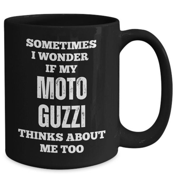 Moto Guzzi motorcycle mug - Gift for classic motorbike lover - Moto Guzzi gifts for men - Moto Guzzi present cup for him - Man cave gift