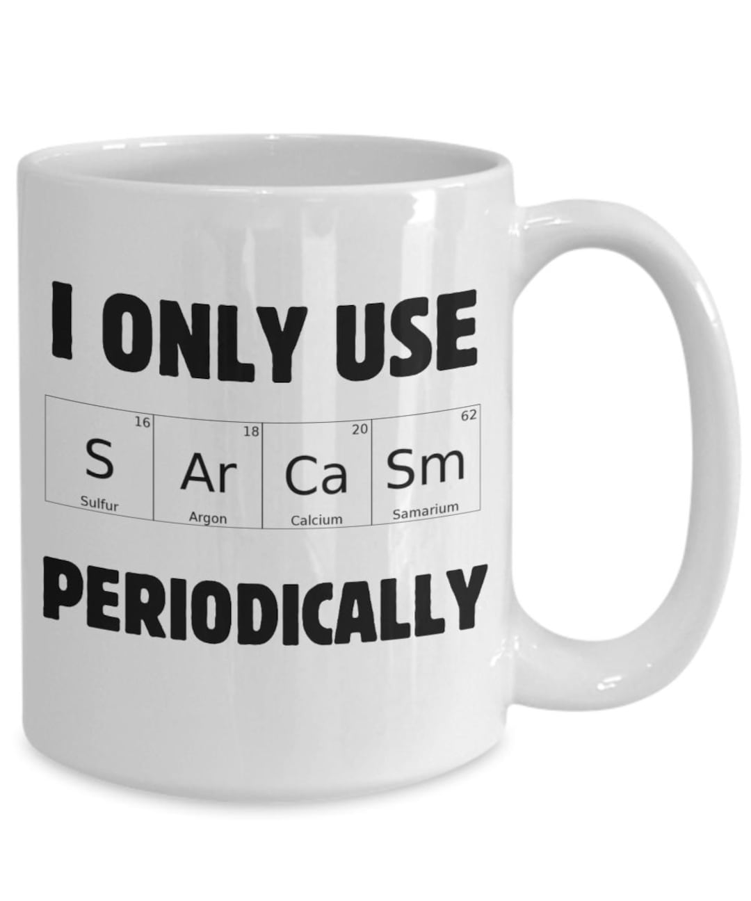 Funny Periodic Table Mug – Science Sarcasm Chemistry Gift - Etsy