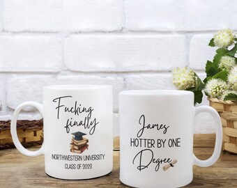 Gepersonaliseerde afstudeerkoffiemok – gepersonaliseerd afstudeercadeau