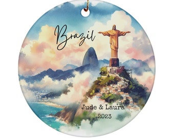 Christ the Redeemer Ornament - Rio de Janeiro Holiday Keepsake