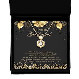 La mia bella collana a cuore di ragazza, la promessa di regali per lei, la collana di promessa per la ragazza dal fidanzato, il regalo d'amore significativo per g...