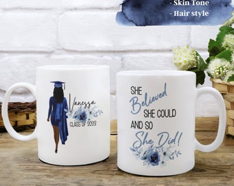 Gepersonaliseerde afstudeermok - Class of 2023, afstudeercadeau