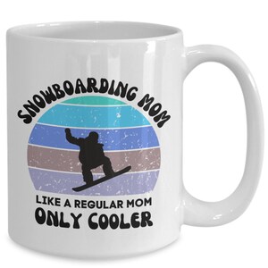 Snowboarder gift, snowboarder mug, snowboarding gifts, snowboarding mom gift, snowboarding women gift ideas, gift for mom, snowboard gift...