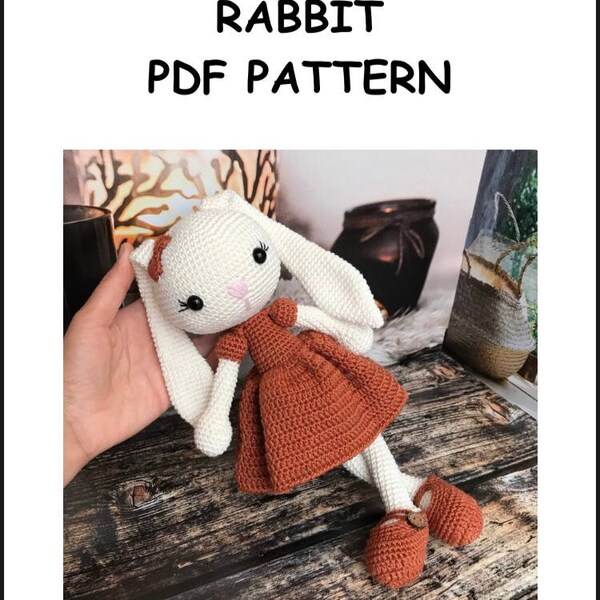 Crochet Bunny Rabbit - Etsy