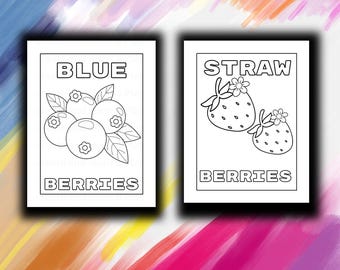 Funky Fruit Kleurplaten 26 Kleurplaten