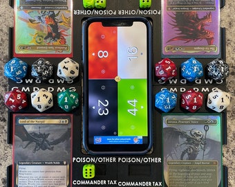 Mtg Arcane Command Zone Magic The Gathering Elder Dragon Highlander Mtg Arcane Command Zone Magic The Gathering Elder Dragon Highlander