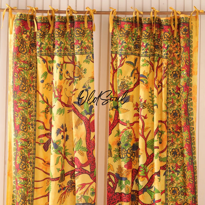 Tree Curtains - Etsy