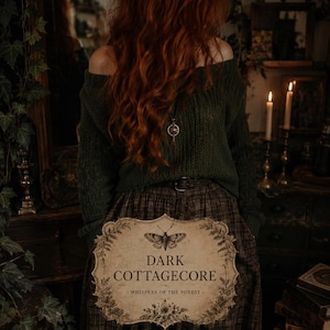 Dark Cottagecore, inspiriertes Outfit, Bekleidung Set Box