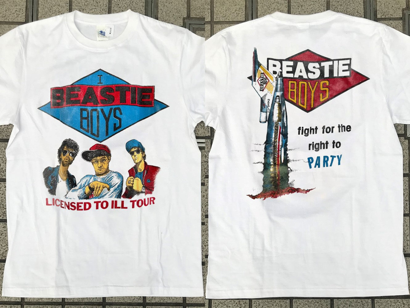 Discover 1987 Licensed To Ill Tour Beastie Boys T-Shirt, Beastie Boys Tour 1997 T-Shirt