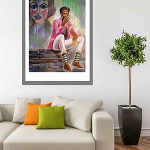 Sapeure  - Giclée Print On Paper