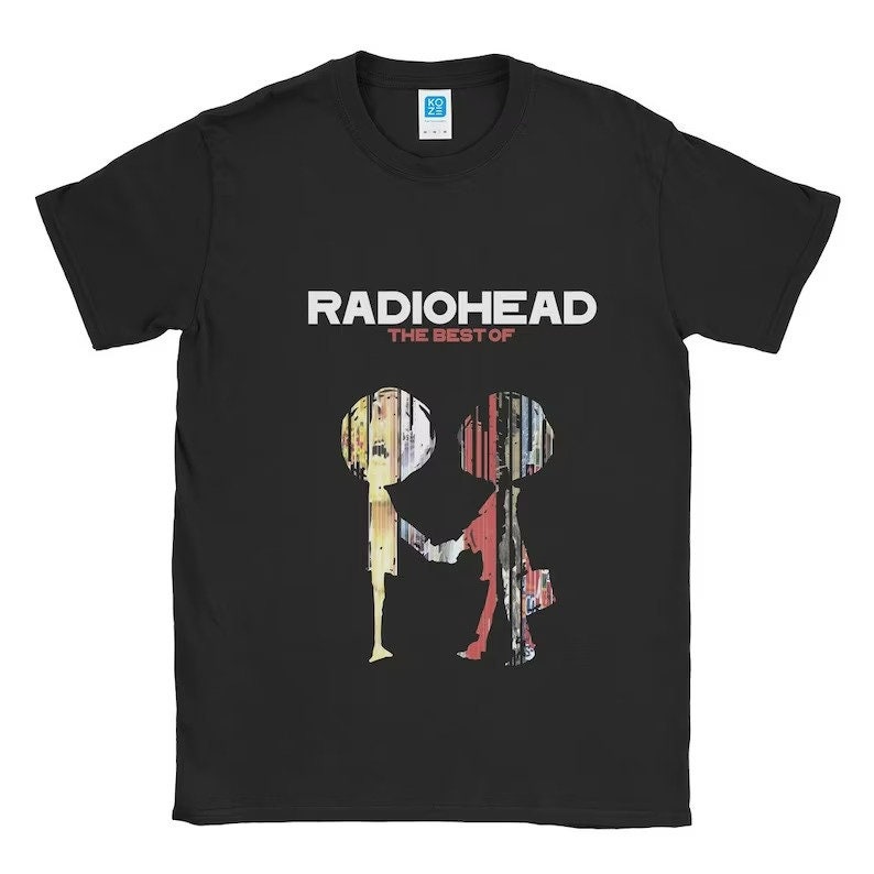 Discover Radiohead Im Vintage Stil The Best Of Black T-Shirt