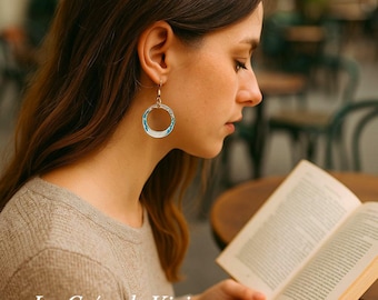Pendientes de leche materna | Joyas de leche materna | Recuerdos de leche materna | Joyas personalizables para mujer - nuevo