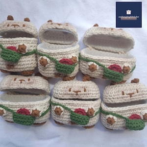 Crochet AirPods Headphone Case, Cat Headphone Case, Animal Headphone Case,Knitted Headphone Case,AirPods Headphone Case, Cute Headphone Case