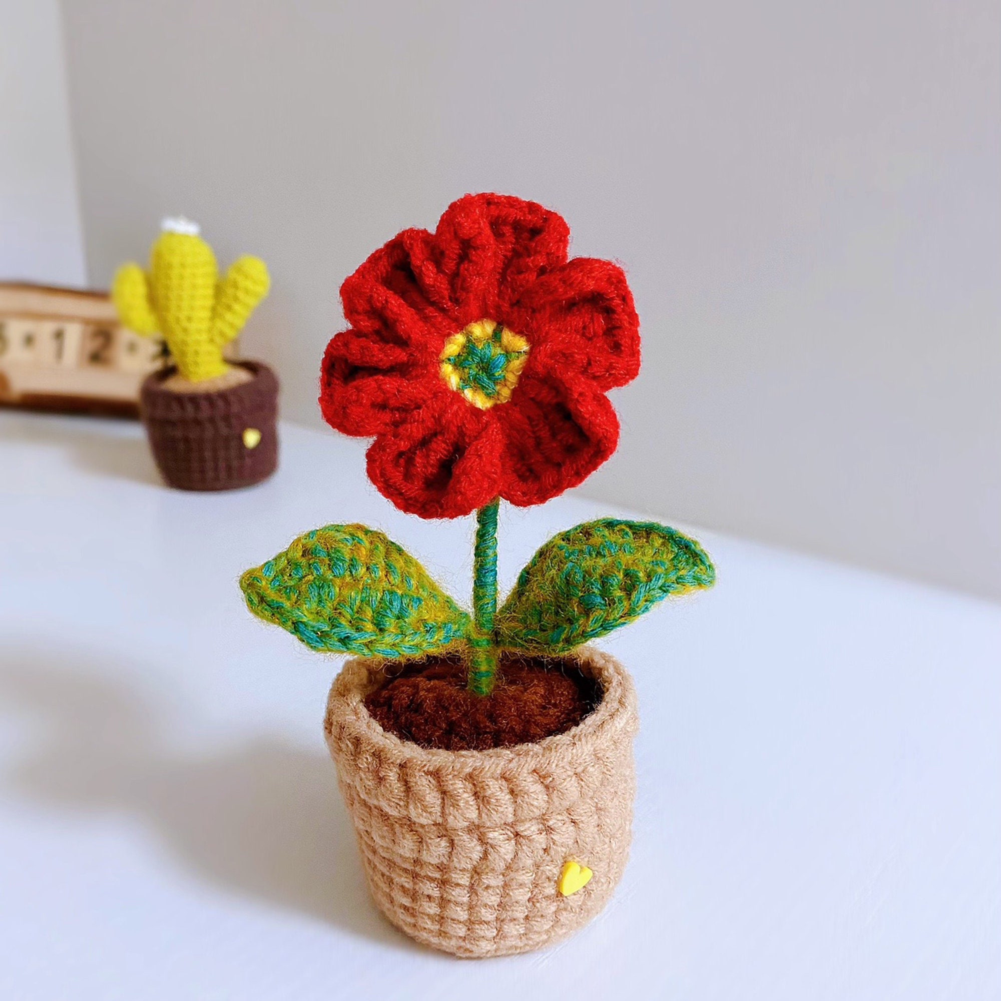 Crochet Tulip Crochet Flower Crochet Plant Crochet - Etsy