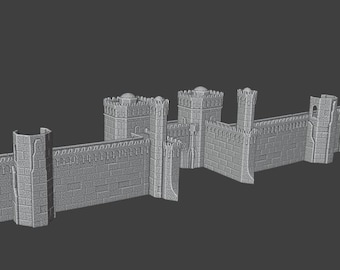 White City of Kings STL Wargaming Fortress 28mm