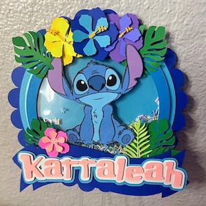 Stitch Shake Cake Topper