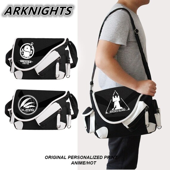 Arknights Theme Stamping Shoulder Bag Rhodes Island Penguin Etsy