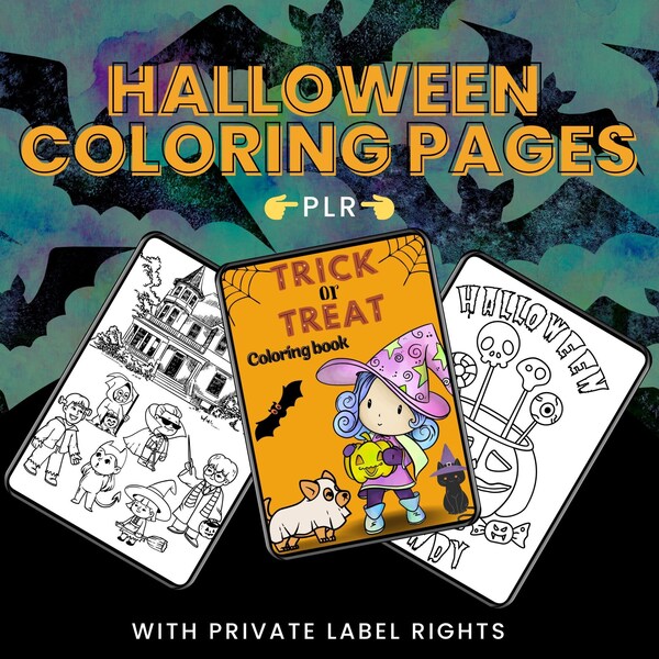 Private Label Rights Coloring Pages Etsy