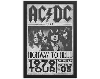 Acdc Poster Print - Etsy