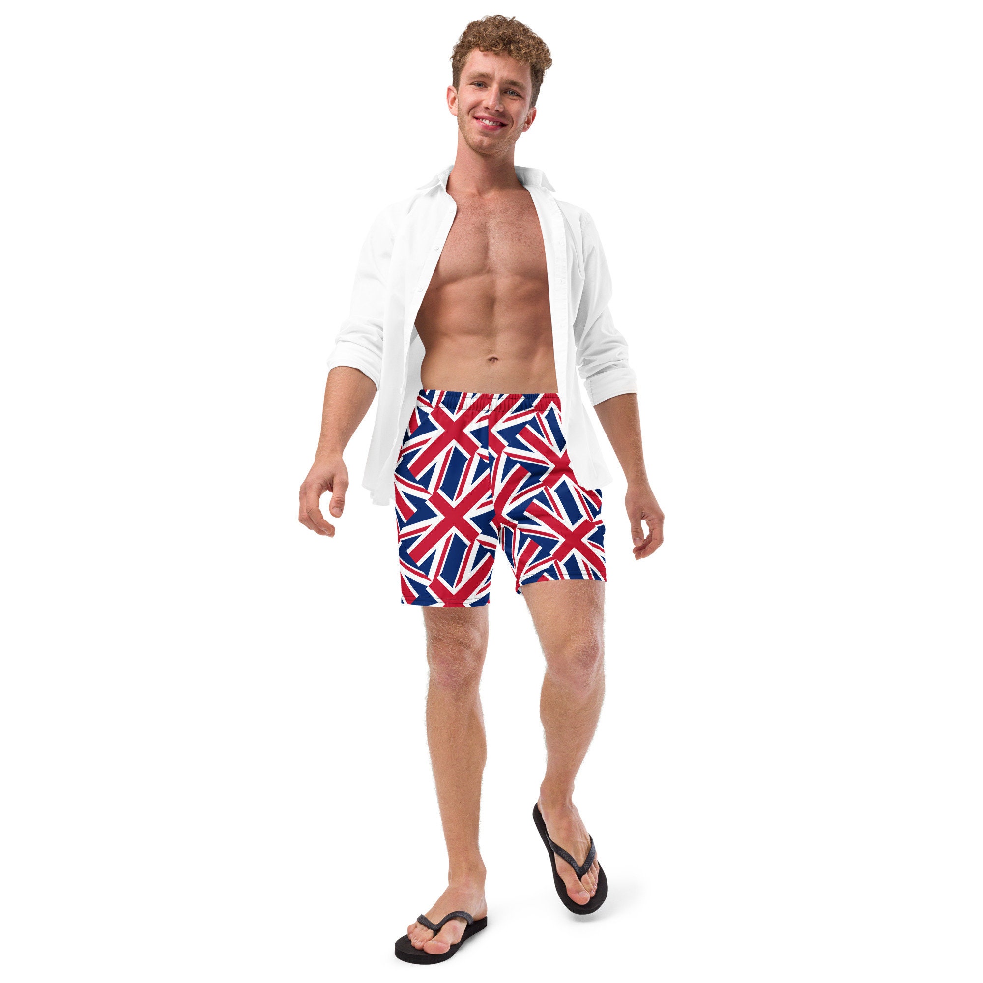 Union jack cheap swim shorts