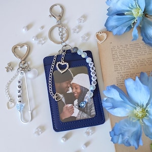 Custom Couple Photocard Holder – Romantic Gift – Personalized Photo Holder for Lovers – custom romantic gift – Romantic Gift