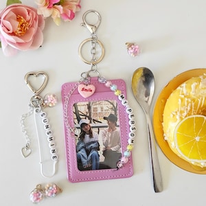 Custom Besties Photocard Holder – Personalized Friends Gift – Friendship Gift – Best Friends Photo Holder