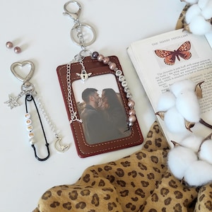 Custom Couple Photocard Holder – Love Gift – Personalized Lovers Photo Holder – You and Me – Romantic Gift