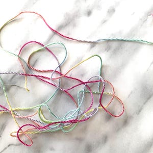 CUSTOM GRIFFIN Silk Cord, griffin silk cord, rainbow thread, silk cord, silk beading thread, silk thread, Jewellery making