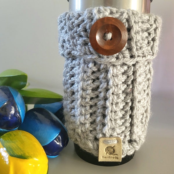Knit Cup Holder Etsy