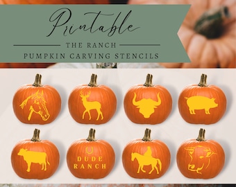 Pumpkin Carving Patterns, Pumpkin Carving Stencil, Jack-o-Lantern Stencil, Printable Pumpkin Carving Template, Pumpkin Carving Template