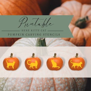 Pumpkin Carving Patterns, Pumpkin Carving Stencil, Jack-o-Lantern Stencil, Printable Pumpkin Carving Template, Pumpkin Carving Template
