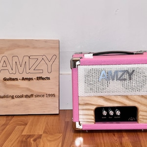 Amzy Pink - Guitar Amp Inspired Bluetooth Speaker