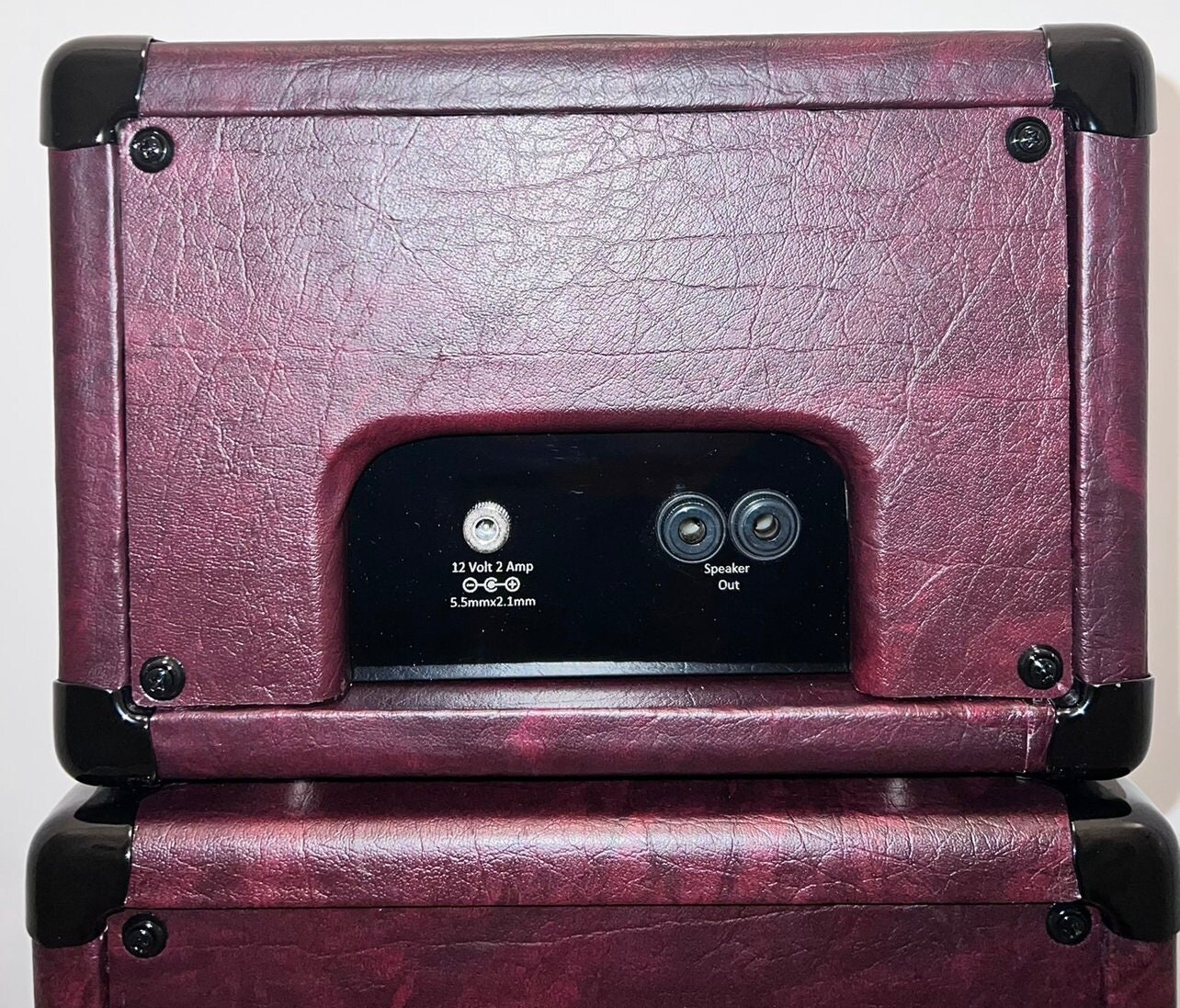 Mini Full Stack Burgundy Amzy Handmade Mini Full Stack Practice Guitar Amplifier - Etsy
