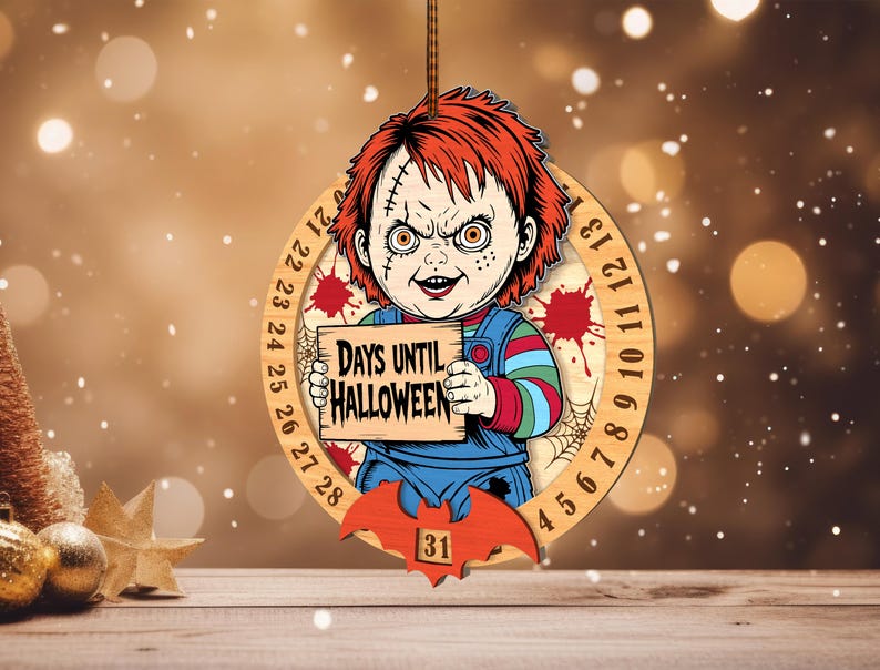 Horror Movie Countdown Calendar Svg, Happy Halloween Svg, Days Until ...