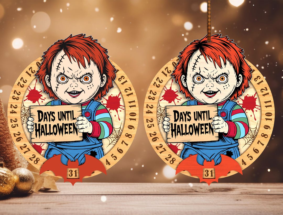 Horror Movie Countdown Calendar Svg, Happy Halloween Svg, Days Until ...