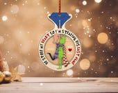 Personalized He Stole My Heart Ornament svg,Couple Ornament svg,Christmas ornament svg,Wedding Gift svg, Laser cut files,Glowforge svg files
