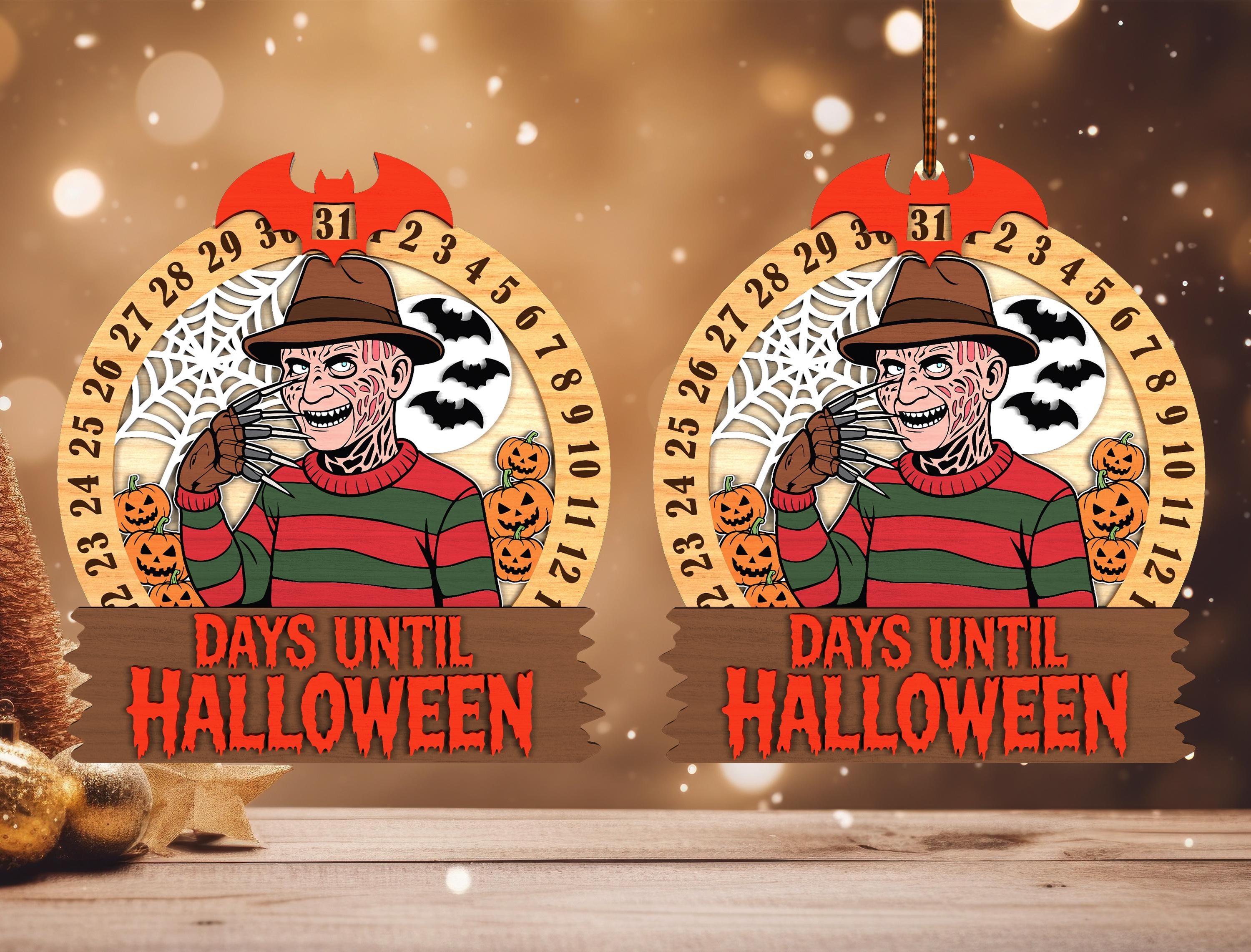 Horror Movie Countdown Calendar Svg, Happy Halloween Svg, Days Until ...