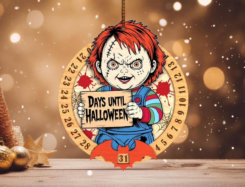 Horror Movie Countdown Calendar Svg, Happy Halloween Svg, Days Until ...